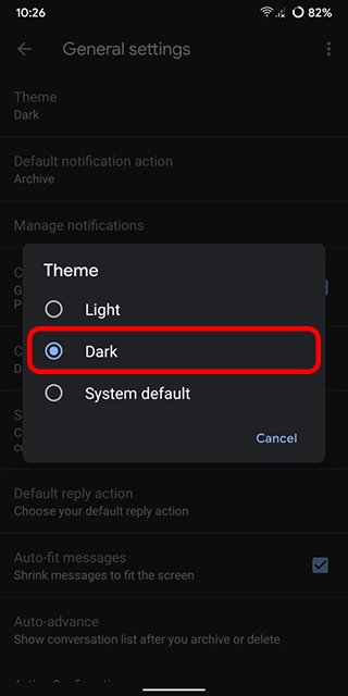 How to Enable Dark Mode in Gmail on iPhone and Android 4