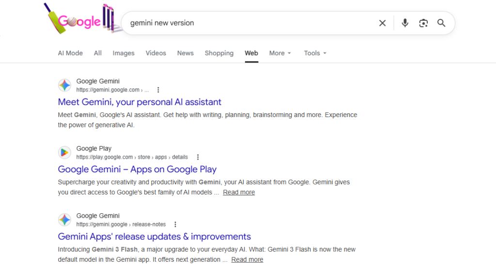 How to use the Web filter tab to remove AI Overviews from Google Search